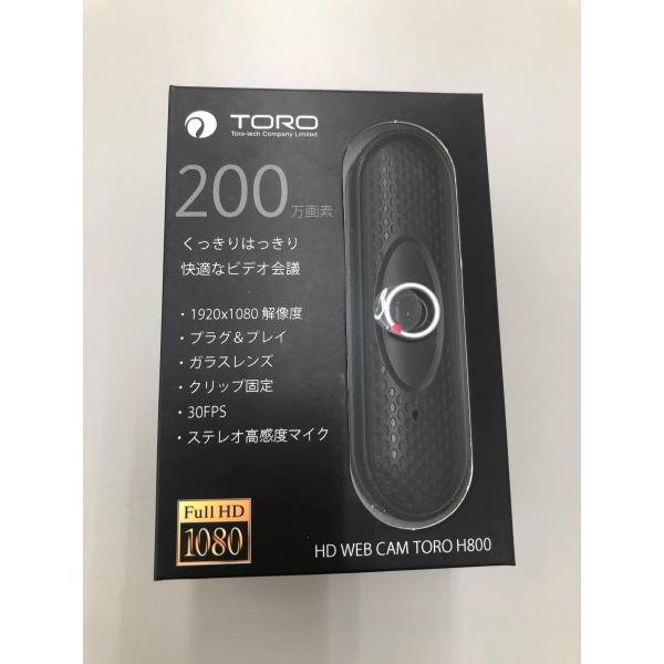メーカー：TORO TECH JAPANJAN：4573485840103型番:TORO-H800【商品特徴】●1920×1080解像度●プラグ＆プレイ●ガラスレンズ●クリップ固定●30FPS●ステレオ高感度マイク【商品仕様】●映像フォーマ...