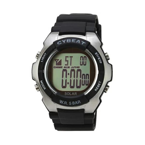 メーカー：サンフレイムJAN：4937996290084型番：SRC04-BK■商品説明■●電波時計。（両極対応）●5気圧防水。●カウントダウンタイマー。●ELバックライト。■仕様■・サイズ：全長約28.0ｃｍ・重量：約53g・生産国：中国...