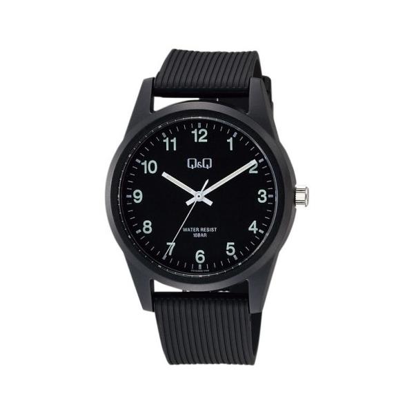 他サイト： 腕時計 カラーモデル ブラック×ブラック 緑蛍光文字 シチズン VS40-002の商品画像