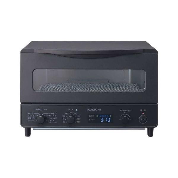 メーカー：コイズミJAN：4981747075925型番：KOS-1236/K■商品説明■●トーストもホットサンドも美味しく調理。●ヒーターの制御で冷凍厚切りトーストも表面のみを焼きすぎることなく、ムラなく内部まで熱を伝え、トースト全体をじ...