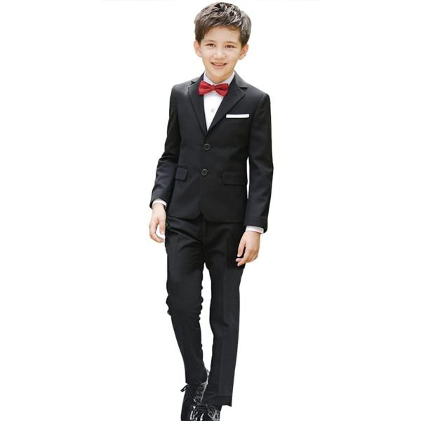 Lovkin 男の子 スーツ フォーマル キッズ 子供服 4点セット ボーイズ 洋服 ジュニア 結婚式 入学式 七五三 入園式 卒業式 発表 Apaproduction Fr