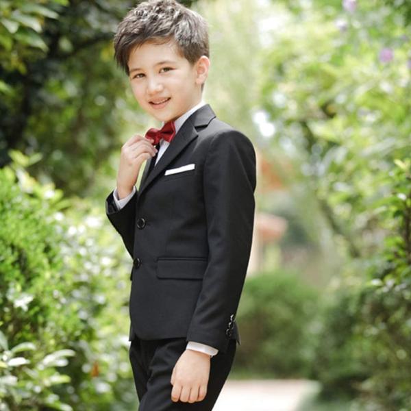 Lovkin 男の子 スーツ フォーマル キッズ 子供服 4点セット ボーイズ 洋服 ジュニア 結婚式 入学式 七五三 入園式 卒業式 発表 Apaproduction Fr
