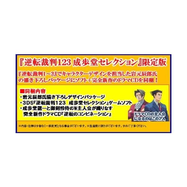 逆転裁判123 成歩堂セレクション 限定版 3ds Cybalinksolutions Com