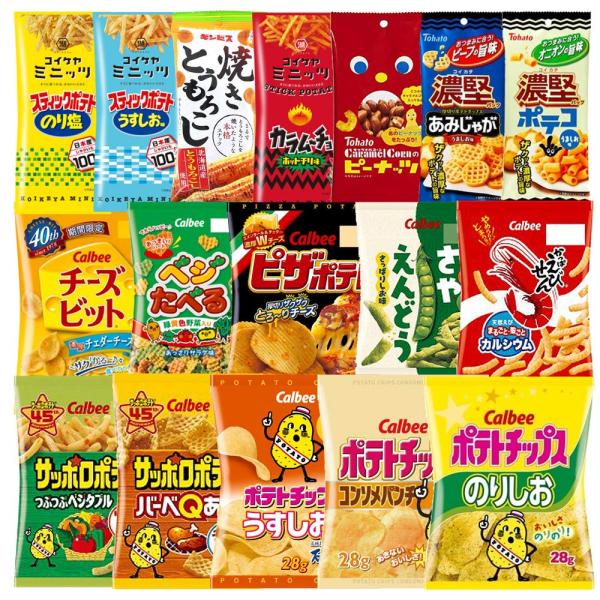 駄菓子まだスナック17種セット