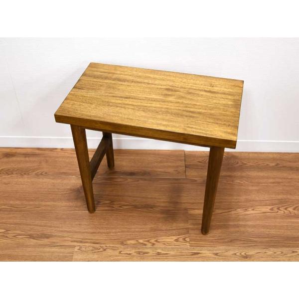 スツール チーク 無垢 チェア サイドテーブル 花台 アジアン