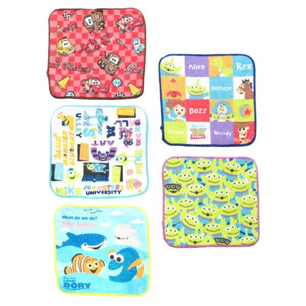 ディズニー ピクサー ミニタオル 5枚組 ポップアイコン 丸眞 Disney グッズ ウォッシュ プチ タオル ハンカチ 入園 入学 ネコポス可 Babu 通販 Yahoo ショッピング