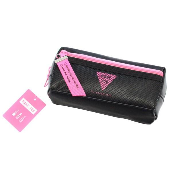 Make You ペンケース ピンク 筆箱 カミオジャパン メイクユー キャラクター グッズ 文具 文房具 ペンポーチ ゆうパケット可 kamio Babu 通販 Yahoo ショッピング