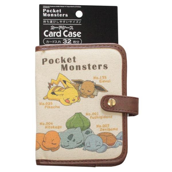 ポケモン カードケース おひるね PK36205 レディース 手帳型 カード 