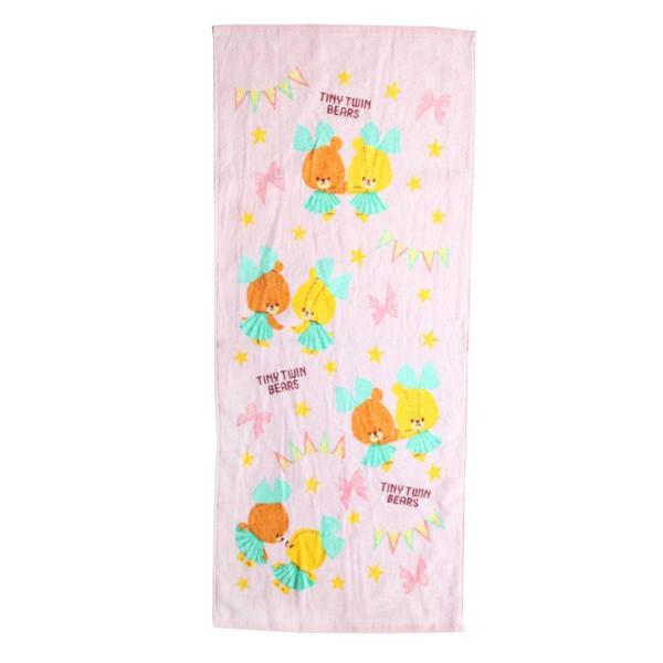 ルルロロ フェイスタオル キューティーリボン くまのがっこう 絵本 Nhk キャラクター グッズ スポーツ ロング タオル ネコポス可 Babu 通販 Yahoo ショッピング