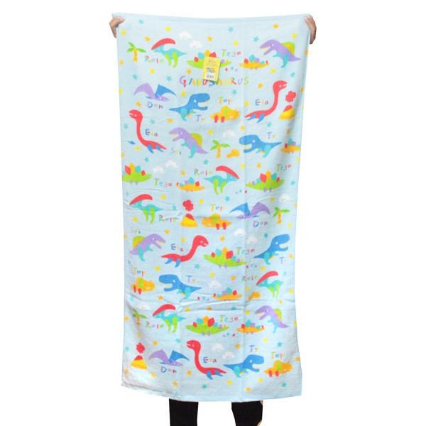 ガブサウルス バスタオル ガブライン Bj 恐竜 ダイナソー 男の子 かわいい 林 タオル ネコポス可 Bjbt Babu 通販 Yahoo ショッピング