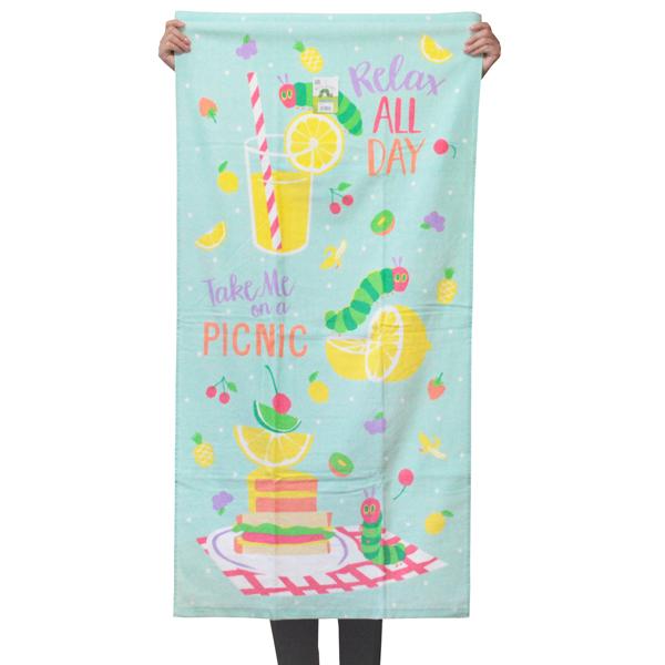 はらぺこあおむし バスタオル ピクニック Egr Bk 絵本 キャラクター 林 タオル お風呂 ネコポス可 Suke N 302 Babu 通販 Yahoo ショッピング