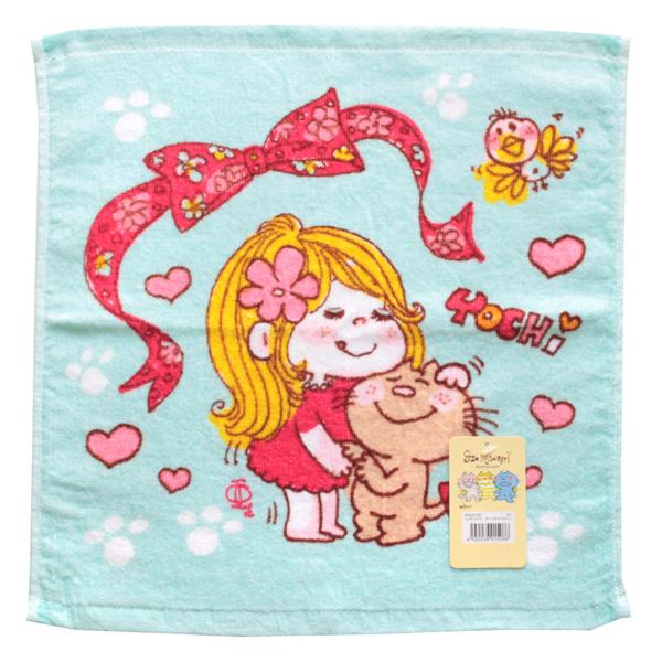 水森亜土 ハンドタオル だいすきネコちゃん Bl Wk ウォッシュタオル キャラクター タオル ネコポス可 Suke N 358 Babu 通販 Yahoo ショッピング