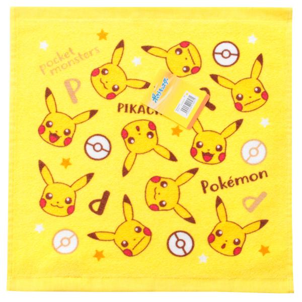 ポケモン ハンドタオル シェイキング Wk4610 ピカチュウ ウォッシュタオル ポケットモンスター 林 タオルネコポス可 Suke N 373 Babu 通販 Yahoo ショッピング