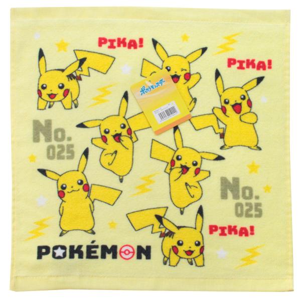 ポケモン ハンドタオル スタイリング Wk ピカチュウ ウォッシュタオル ポケットモンスター 林 タオルネコポス可 Suke N 374 Babu 通販 Yahoo ショッピング