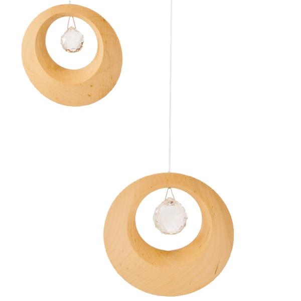 ドイツ・デコア社製クリスタルモビール ハーモニーリング クリスタルモビール ハーモニーリング Harmony Rings Duo サン