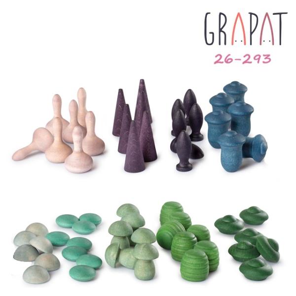 グラパット 26-293 まんだら コールド GRAPAT Cold Mandala Mix 色々な形 つみき 正規輸入品【※北海道・沖縄及び離島は発送不可】
