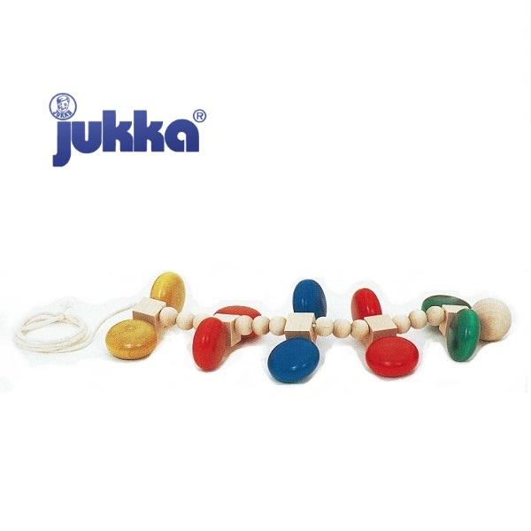 ユシラ社 カラームカデ JUSSILA Jukka 木製プルトーイ 木製 知育玩具 カラームカデ ユシラ社
