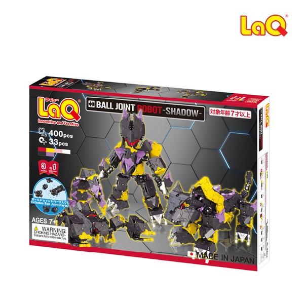 LaQ（ラキュー） ボールジョイント ロボット シャドウ 400+33ピース
