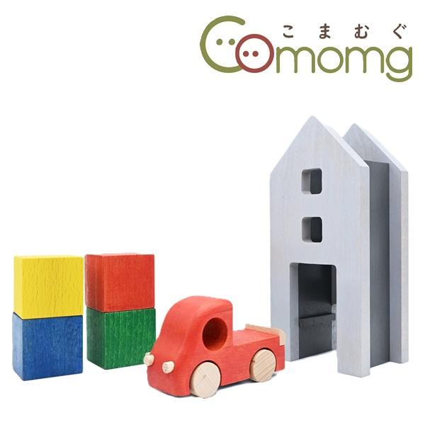・品名　　　：Tuminy・セット内容：トラック（赤）×1、積木×4、家×1・材質　　　：ブナ、ブナ集成材・塗装　　　：osmoカラー、ウッドワックスオパーク・対象　　　：3歳〜　　　　　　　※大人の方と一緒の場合は1歳6か月頃から・サイズ...