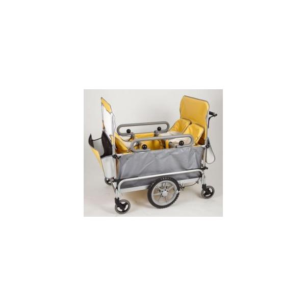 お散歩カート 五十畑工業 スワニーSS 4シートタイプ A0401 ノーパンク