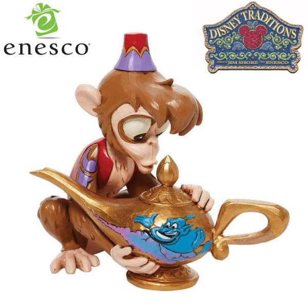 ポイント5倍 9日まで enesco エネスコ Disney Traditions アブー＆ジーニーランプ ディズニー フィギュア コレクション 人気 ブランド ギフト クリスマス