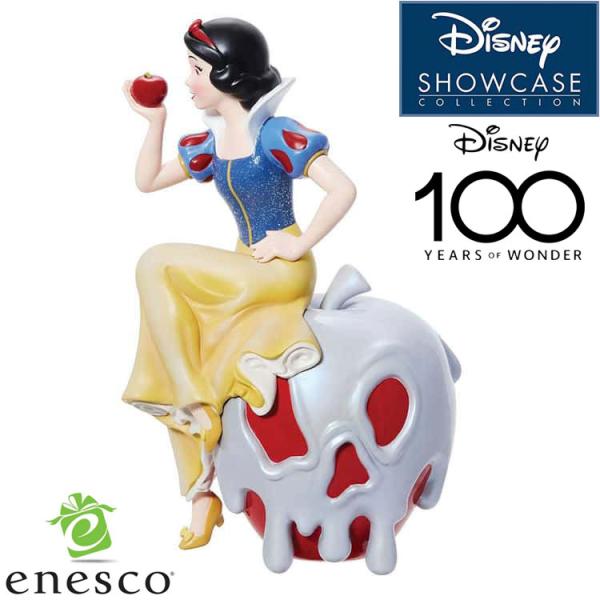 16日までポイント5倍 enesco エネスコ Disney Showcase ディズニー100 白雪姫＆アップル ディズニー フィギュア 人気 ブランド ギフト クリスマス 贈り物
