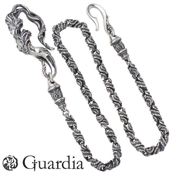 ガルディア Guardia ウォレットチェーン シルバー D APhneダフネ ot ATWC-001 ガルディア Guardia Daphne ダフネ シルバーウォレットチェーン : Baby