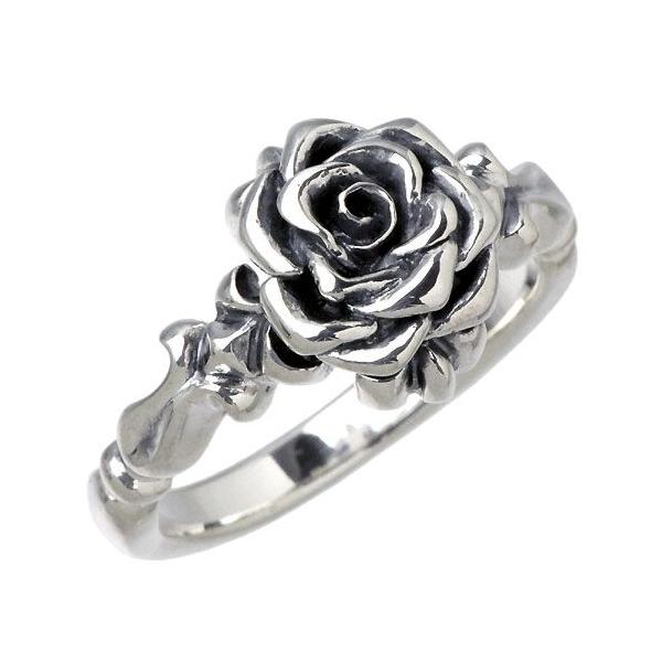 ジゴロウ GIGOR 薔薇 シルバーリング 指輪