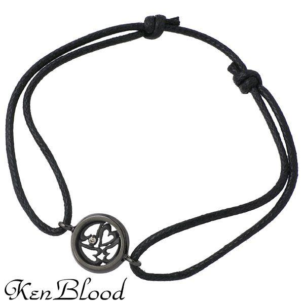 ケンブラッド KEN BLOOD シルバー ハート デザインコード ブレスレット
