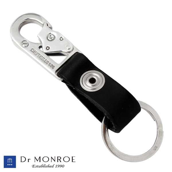 ドクターモンロー Dr Monroe シルバー キーホルダー 牛革 レザー Prettyfunnyballoons Com