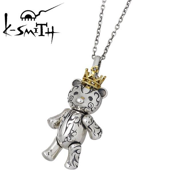 K-SMITH（ケースミス） K-SMITH Tatoo Bear L シルバーネックレス
