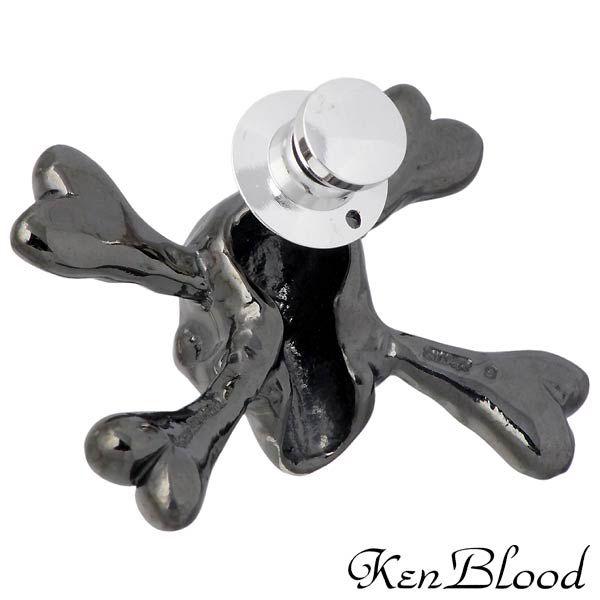 ケンブラッド Ken Blood トライアンフ シルバー ピン ブラック スカル ピンブローチ Www Lagence Sausheim Fr