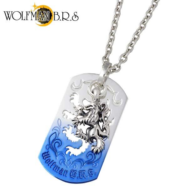 WOLFMAN B.R.S ウルフマンB.R.S ファイヤーウルフ ドッグタグ WOLFMAN B.R.S ウルフマンB.R.S ファイヤーウルフ ドッグタグ