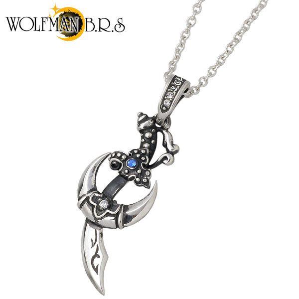 ウルフマンB.R.S WOLFMAN B.R.S ムーンソルジャー シルバー ネックレス