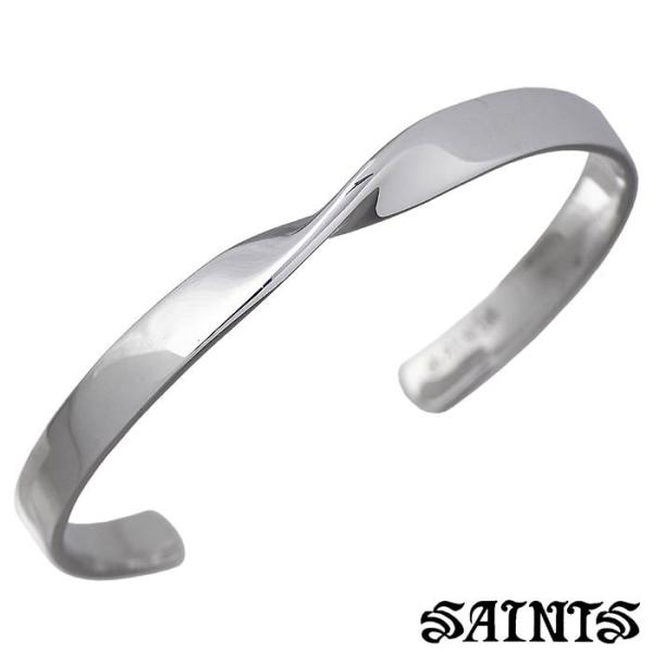CY　SAINTS/ジーザスバングル　シルバー925 SAINTS（セインツ） 5/7までポイント5倍 ツイスト シルバーバングル