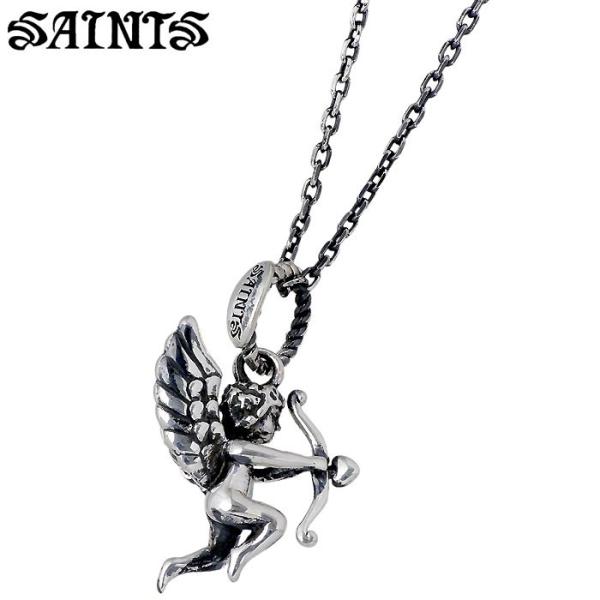 13日までポイント5倍 セインツ SAINTS シルバーネックレス エンジェル メンズ レディース 天使
