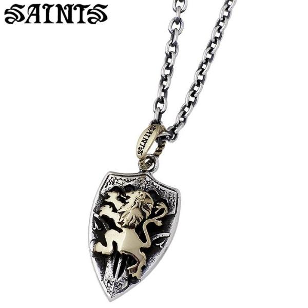 ポイント5倍 9日まで セインツ SAINTS 聖盾 シルバーネックレス
