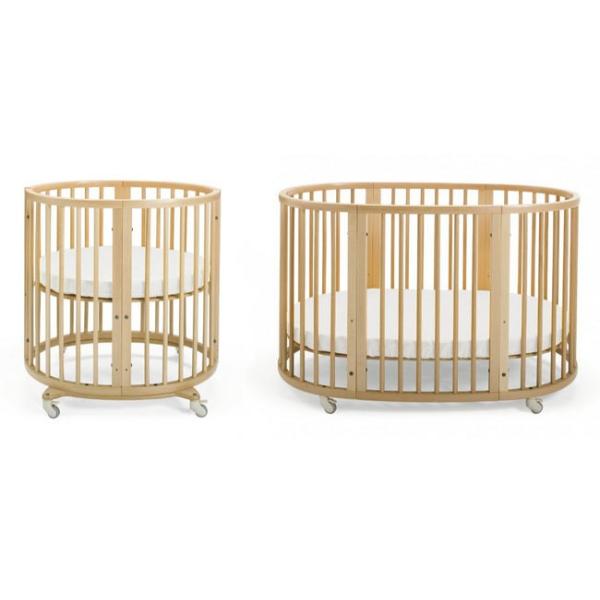 ストッケ スリーピー ドレープロッド ナチュラル ホワイト  