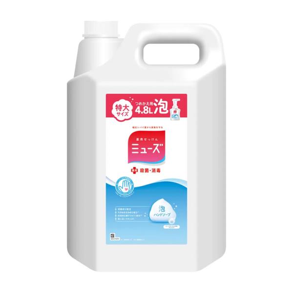 薬用せっけん ミューズ 泡ハンドソープ 詰替え用 4.8L 大容量 つめかえ用 詰め替え用 コストコ COSTCO レキットベンキーザー・ジャパン