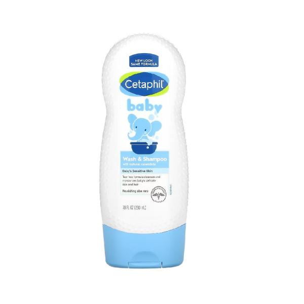 セタフィル オーガニックカレンデュラ入りベビー 230ml 赤ちゃんのシャンプー ボディシャンプー 髪質 送料無料 出産準備