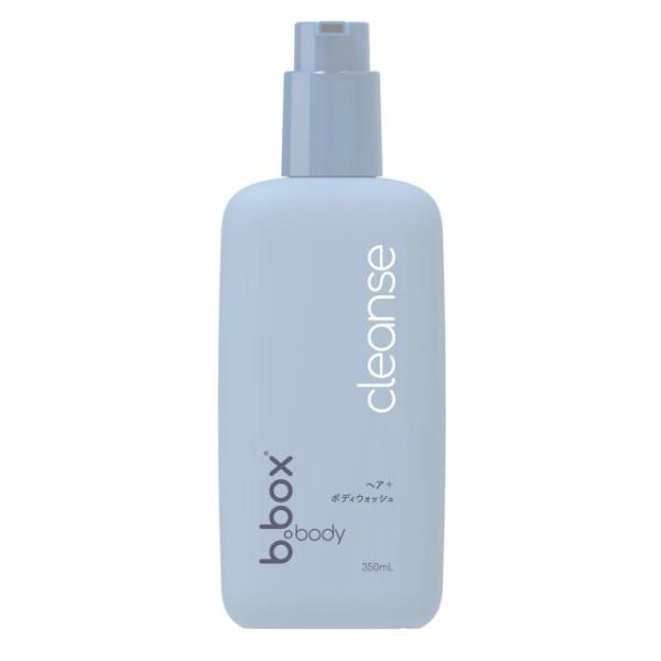 ビーボックス ボディ b.box body cleanse クレンズ ヘア + ボディウォッシュ 髪 全身用 ジェルソープ 350ｍL 赤ちゃん スキンケア 低刺激 ボディソープ 泡風呂