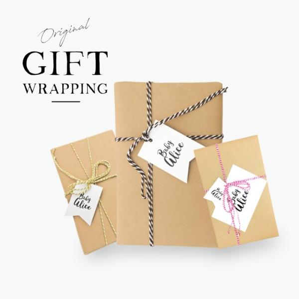 Baby Alice / original wrapping●包装紙ラッピングについて大切な贈り物として心をこめてギフトラッピングさせていただきます。特定の大型商品、コストコ商品、形の複雑な物は対象外となります。（商品ページにラッピング不可...