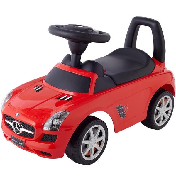 乗用メルセデスベンツ SLS AMG  レッド 乗用玩具 足けり車 子供用乗り物
