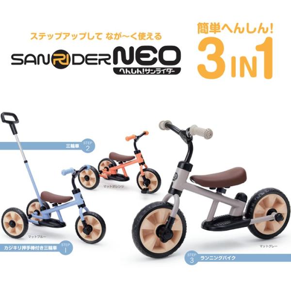 【メーカー】WORLD ワールド 野中製作所【対象年齢】1歳半〜5歳(体重20kgまで)【商品サイズ】幅47×奥行74×高さ94ｃｍ（押手棒取外し時54cm）幅44×奥行74×高さ54ｃｍ （ランニングバイク時）【重量】約5.5kg【主材質...