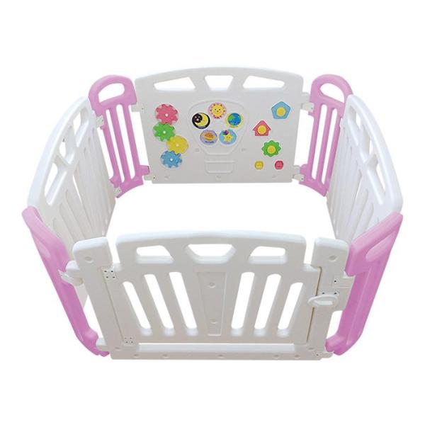 【メーカー】JTC ジェーティーシー【対象年齢】生後5か月〜3歳頃まで【商品サイズ】H59×W110×D110cm【主材質】ポリエチレン、ポリプロピレン【機能・特徴】扉付きで出入りラクラクセーフティロック付き組立簡単なジョイント子供部屋に合...