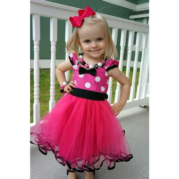 ベビーキッズ洋服 女の子用プリンセスチュチュドレス コスプレ衣装 コスチューム ワンピース ミニーちゃんになっちゃおうヨーロッパ直輸入 赤ちゃん 子 Www Fcekano Edu Ng