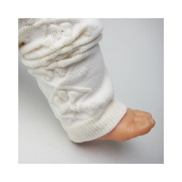 オーガニックコットン　ナイロン　アクリル　ポリウレタン混　のベビー用レッグウォーマー♪肌に当たる部分は全てオーガニックコットンでコーティングされています♪安心安全の日本製。長さ25センチ　幅7.5センチ　使用期間は新生児から3歳。＊レッグウ...