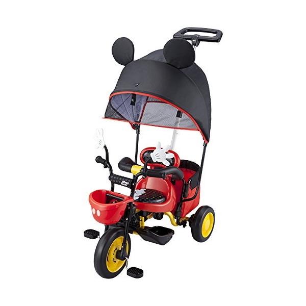 ides三輪車 カーゴサンシェード ミッキーマウス : ベビー用品