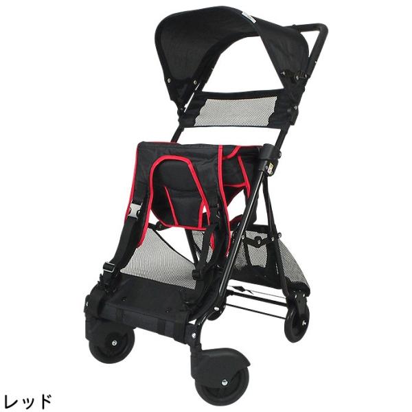 JTCおんぶっこバギー レッド : ベビー用品ぽこあぽこ - 通販