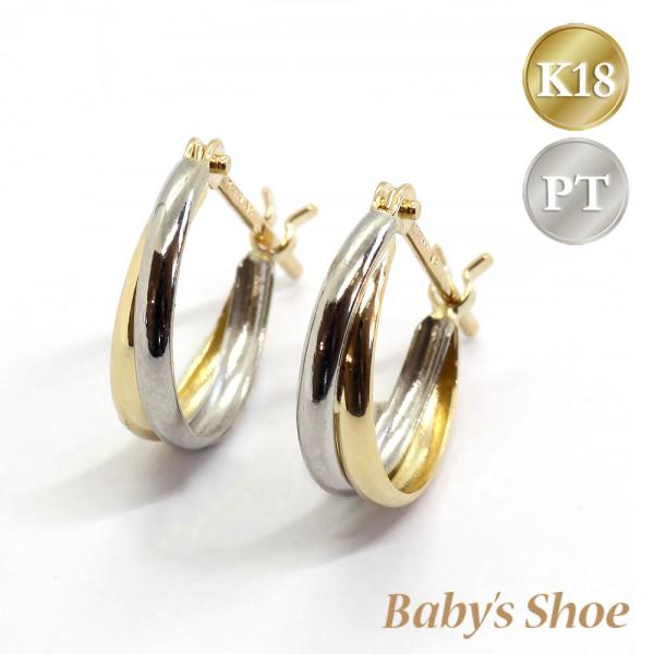 K18 Pt900コンビ イヤリング 女の子向けプレゼント集結 www.esn-spain.org